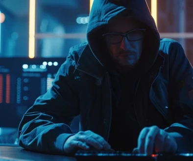 cyber computer hacker