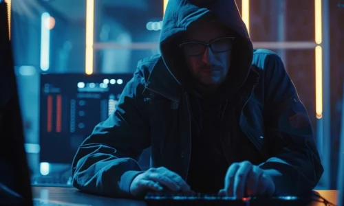 cyber computer hacker